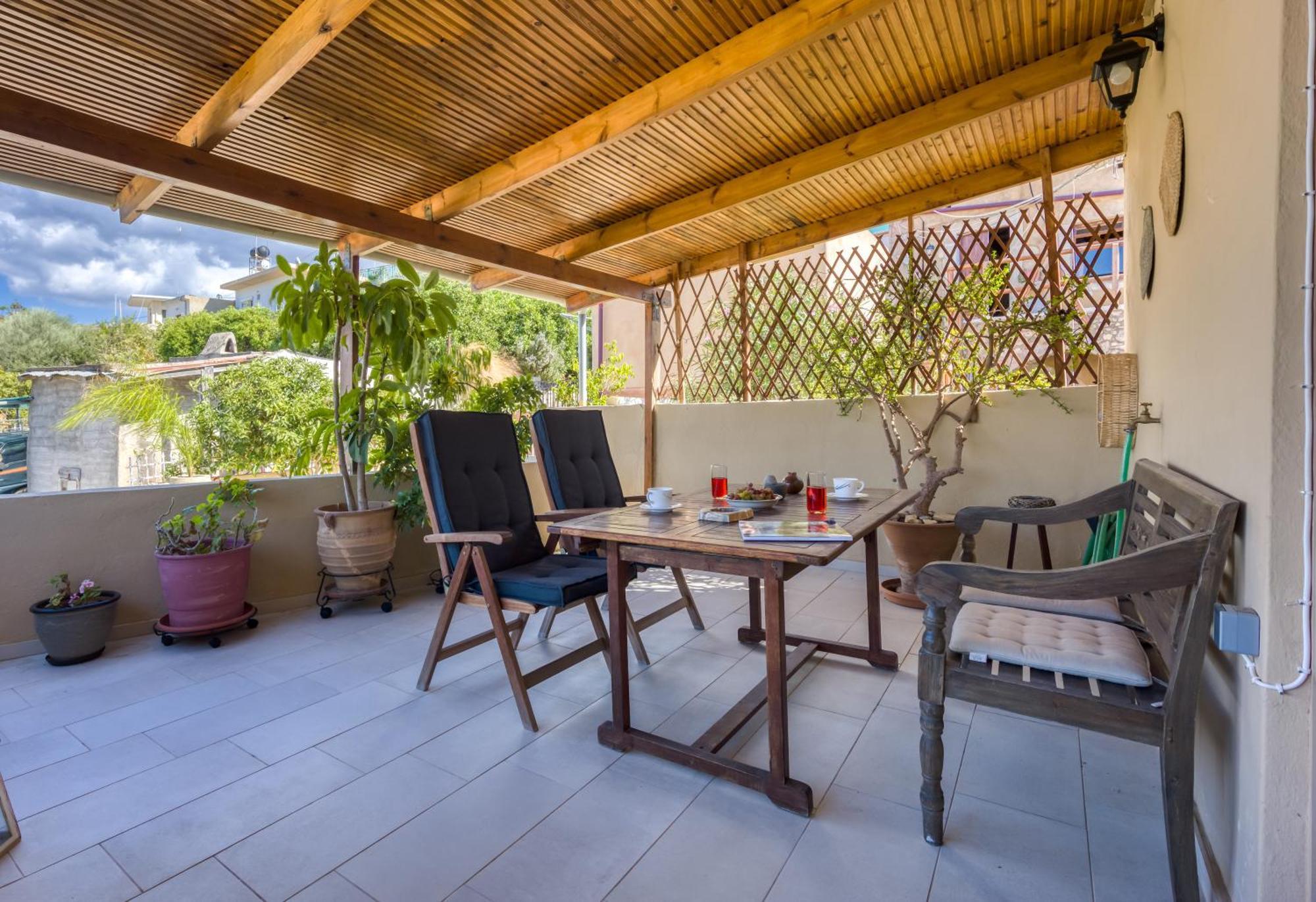 Serenity View - Traditional Village Apartment Kouses Bagian luar foto