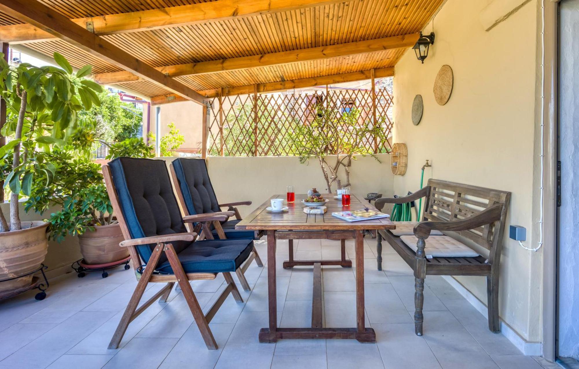 Serenity View - Traditional Village Apartment Kouses Bagian luar foto