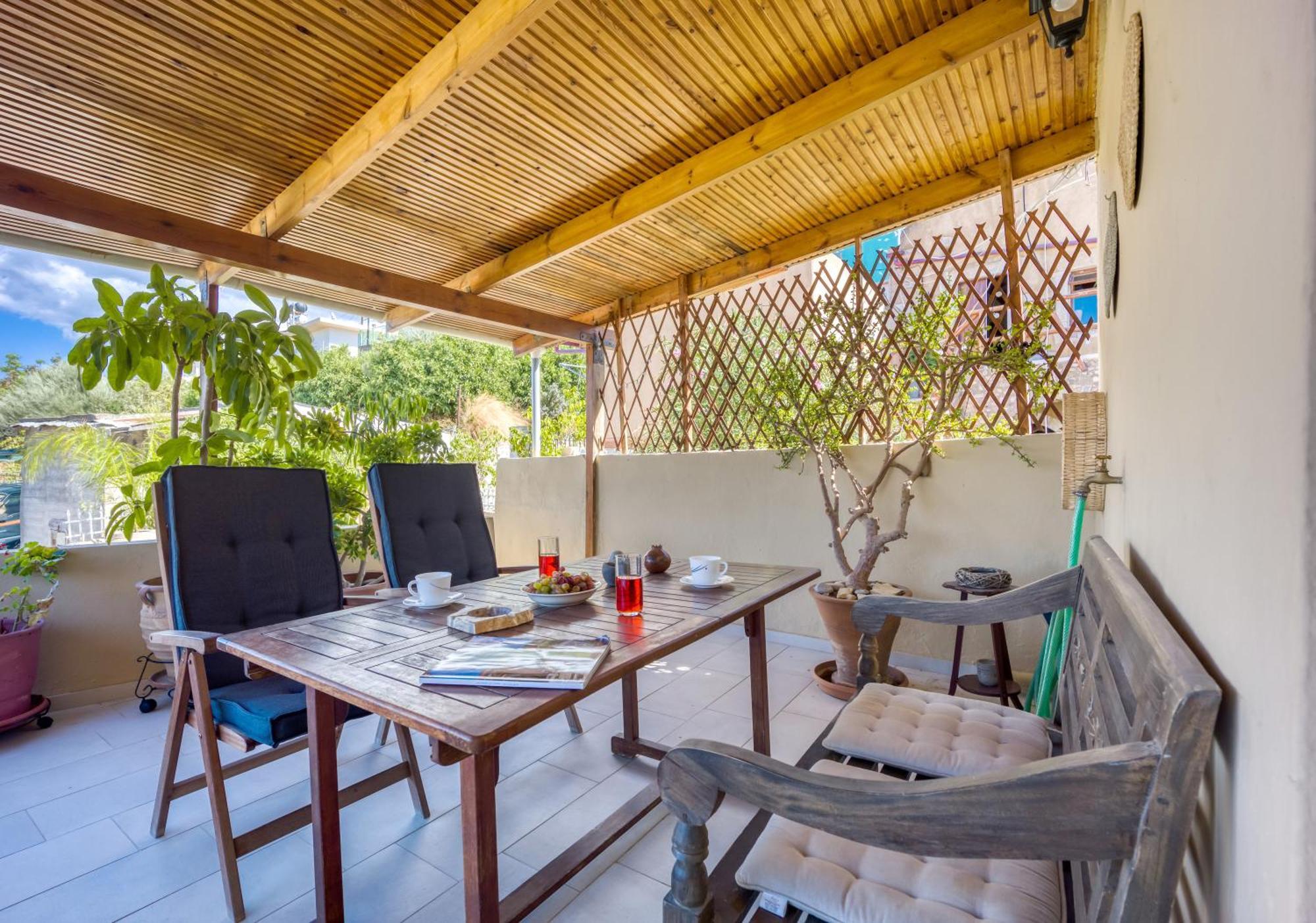 Serenity View - Traditional Village Apartment Kouses Bagian luar foto
