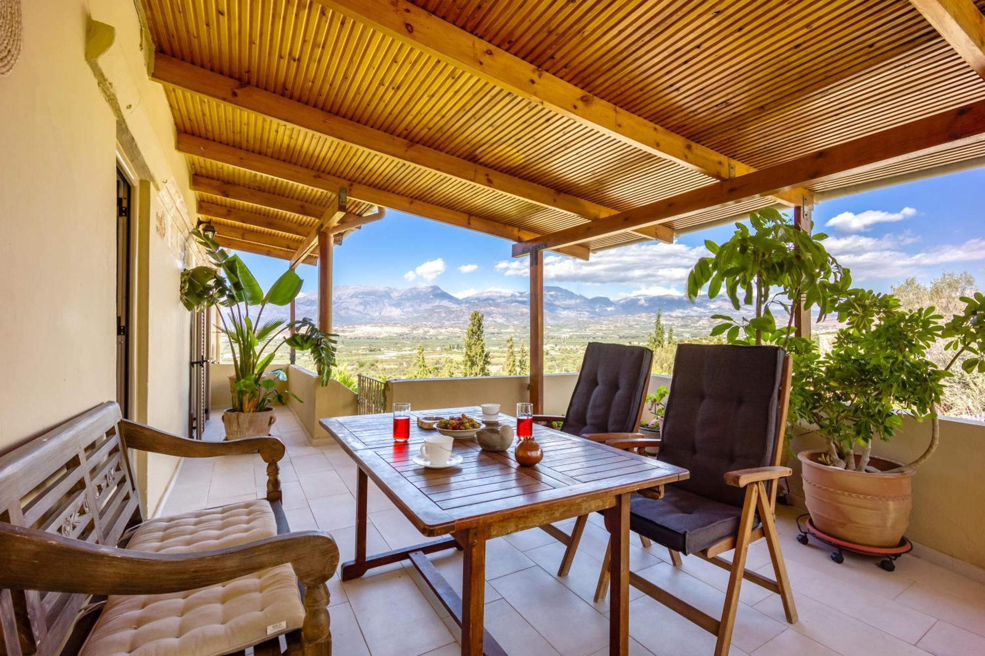 Serenity View - Traditional Village Apartment Kouses Bagian luar foto